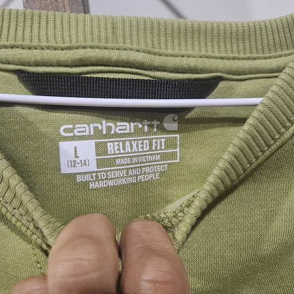 Carhart Relaxed Fit Sweatshirt Large - Picture 2 of 9